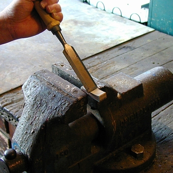 Durchführung eines Meißeltests